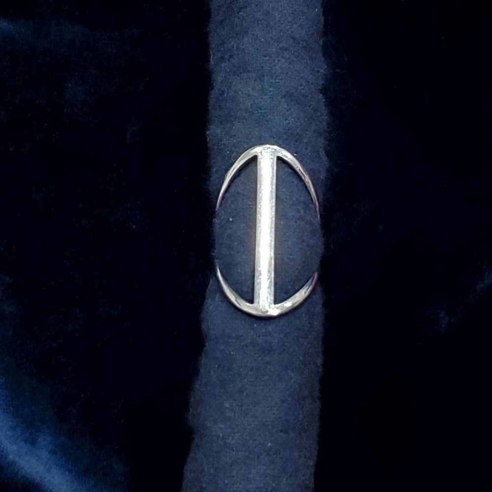 Stainless steel split bar ring